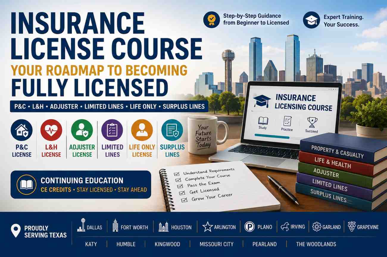 Life Insurance Certification in Texas: Your Step-by-Step Roadmap to Success