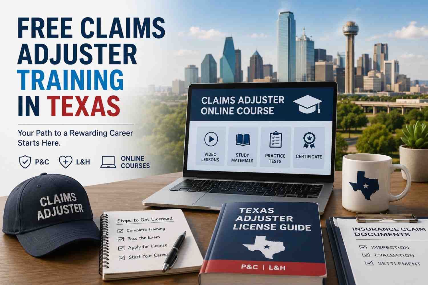 Free Claims Adjuster Training in Texas: Get Started Easily